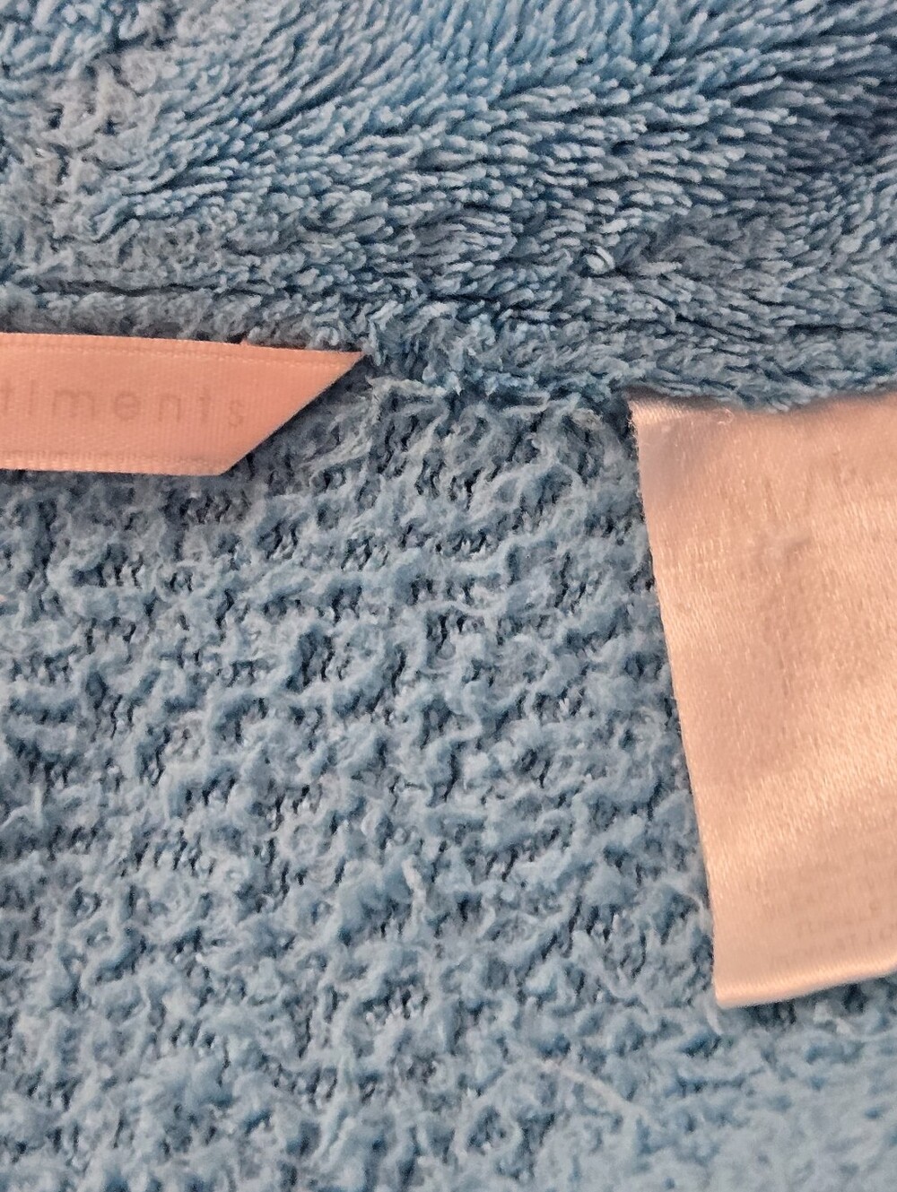 Blue Plush Robe - Picture 3 of 3